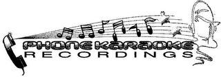PHONE KARAOKE RECORDINGS logo