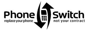 PHONE SWITCH REPLACE YOUR PHONE NOT YOUR CONTRACT logo