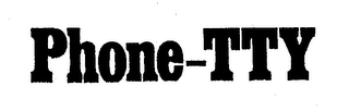 PHONE-TTY logo