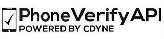 PHONE VERIFY API POWERED BY CDYNE