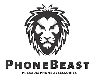 PHONEBEAST, PREMIUM PHONE ACCESSORIES logo