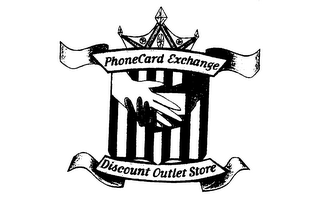 PHONECARD EXCHANGE DISCOUNT OUTLET STORE logo