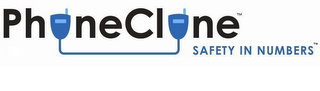 PHONECLONE - SAFETY IN NUMBERS logo