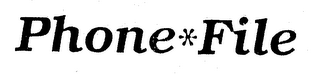 PHONE*FILE logo
