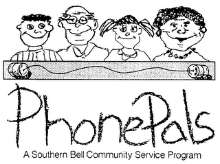 PHONEPALS A SOUTHERN BELL COMMUNITY SERV logo