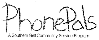 PHONEPALS A SOUTHERN BELL COMMUNITY SERVICE PROGRAM logo