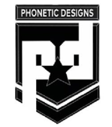 PHONETIC DESIGNS PD logo