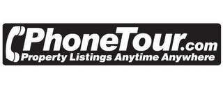 PHONETOUR.COM PROPERTY LISTINGS ANYTIME ANYWHERE logo