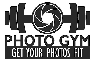 PHOTO GYM GET YOUR PHOTOS FIT logo