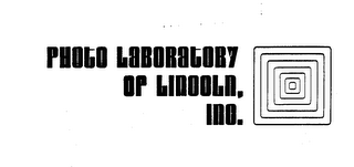 PHOTO LABORATORY OF LINCOLN, INC. logo