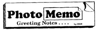 PHOTO MEMO GREETING NOTES... logo