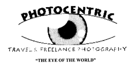 PHOTOCENTRIC "THE EYE OF THE WORLD"TRAVELS FREELANCE PHOTOGRAPHY logo