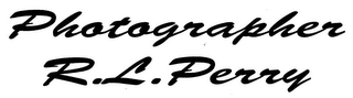 PHOTOGRAPHER R.L. PERRY logo