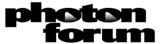 PHOTON FORUM logo