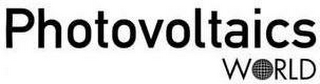 PHOTOVOLTAICS WORLD logo