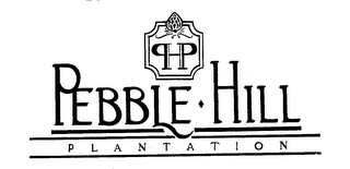 PHP PEBBLE-HILL PLANTATION logo
