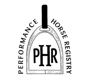 PHR PERFORMANCE HORSE REGISTRY logo