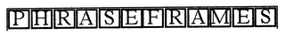 PHRASEFRAMES logo