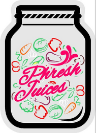 PHRESH JUICES logo