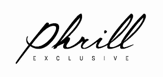 PHRILL EXCLUSIVE logo