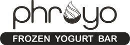 PHROYO FROZEN YOGURT BAR logo