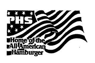 PHS HOME OF THE ALL AMERICAN HAMBURGER logo