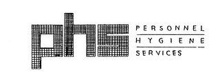 PHS PERSONNEL HYGIENE SERVICES logo