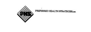 PHS PREFERRED HEALTH STRATEGIES, LTD. logo