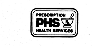 PHS PRESCRIPTION HEALTH SERVICES logo