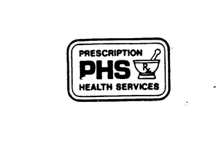 PHS PRESCRIPTION HEALTH SERVICES RX logo