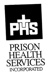 PHS PRISON HEALTH SERVICES INCORPORATED logo
