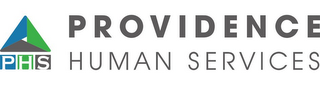 PHS PROVIDENCE HUMAN SERVICES logo