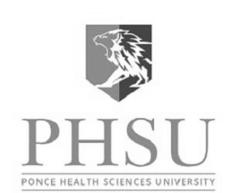 PHSU PONCE HEALTH SCIENCES UNIVERSITY logo