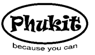PHUKIT BECAUSE YOU CAN logo