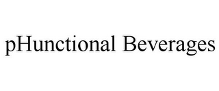 PHUNCTIONAL BEVERAGES logo