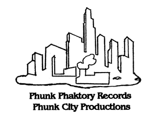 PHUNK PHAKTORY RECORDS PHUNK CITY PRODUCTIONS logo
