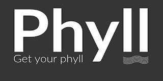 PHYLL GET YOUR PHYLL logo