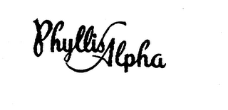 PHYLLIS ALPHA logo