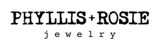PHYLLIS+ROSIE JEWELRY logo