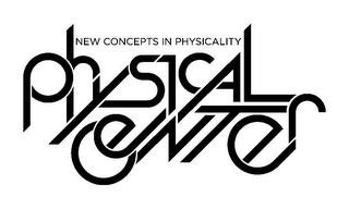 PHYSICAL CENTER NEW CONCEPTS IN PHYSICALITY logo