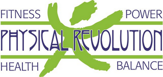 PHYSICAL REVOLUTION FITNESS POWER HEALTH BALANCE logo