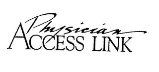 PHYSICIAN ACCESS LINK logo