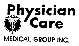 PHYSICIAN CARE MEDICAL GROUP INC. logo