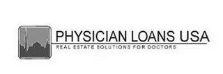 PHYSICIAN LOANS USA REAL ESTATE SOLUTIONS FOR DOCTORS logo
