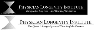 PHYSICIAN LONGEVITY INSTITUTE - THE QUEST IS LONGEVITY - AND TIME IS OF THE ESSENCE logo