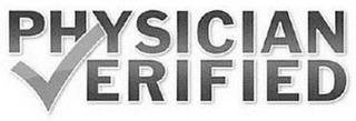 PHYSICIAN VERIFIED logo