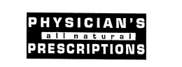 PHYSICIAN'S ALL NATURAL PRESCRIPTIONS logo
