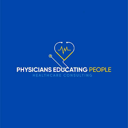 PHYSICIANS EDUCATING PEOPLE HEALTHCARE CONSULTING logo