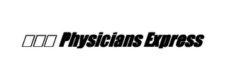 PHYSICIANS EXPRESS logo