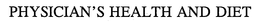 PHYSICIAN'S HEALTH AND DIET logo
